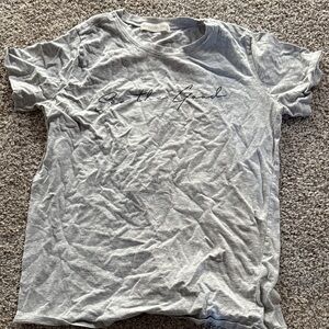 Soft Gray Graphic Tee